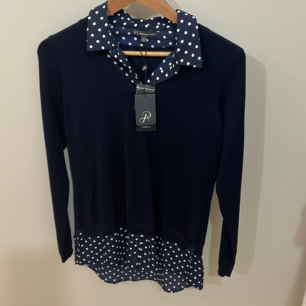 Collared sweater